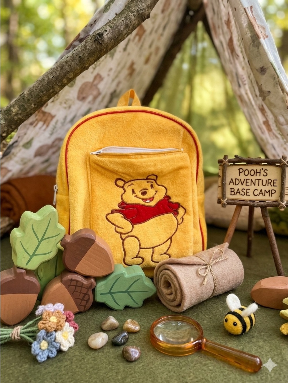 Soft Winnie the Pooh back pack